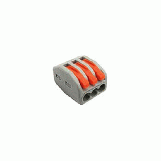 CONECTOR ALAVANCA 3 POLOS 4MM 32A IMPORTADO