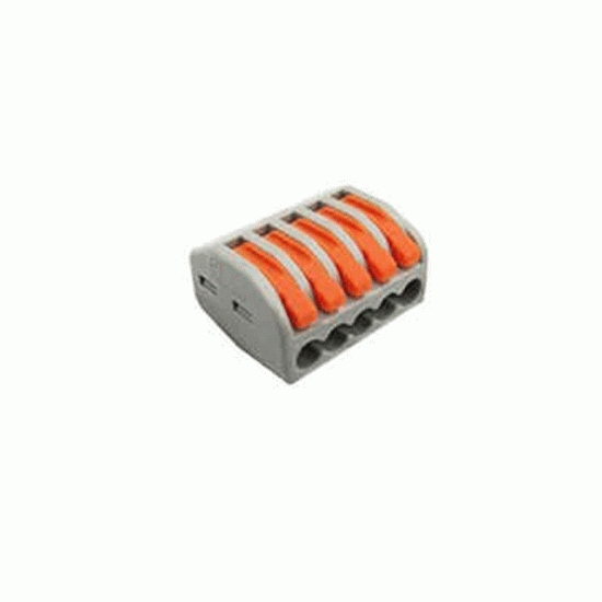 CONECTOR ALAVANCA 5 POLOS 4MM 32A IMPORTADO